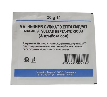 МАГНЕЗИЕВ СУЛФАТ 30г ХИМАКС